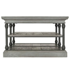 Barnstone Cornice Rectangle Storage Shelf Coffee Table by iNSPIRE Q Artisan