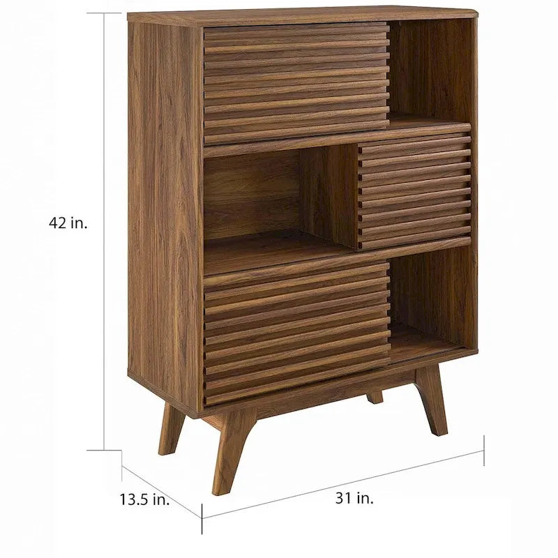 Carson Carrington Juansbo Three-tier Display Storage Cabinet Stand