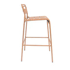 Christopher Knight Home Nathan Modern Outdoor Iron Bar Stools (Set of 2)