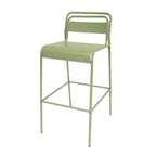 Christopher Knight Home Nathan Modern Outdoor Iron Bar Stools (Set of 2)