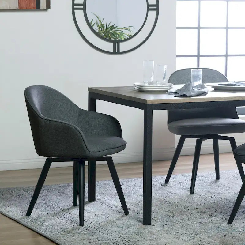 Studio Designs Home Dome Swivel Arm Chair