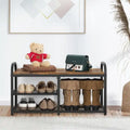 3 Tier Shoe Rack for Entryway - 11.82D x 31.7W x 17.56H
