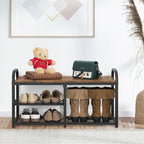 3 Tier Shoe Rack for Entryway - 11.82D x 31.7W x 17.56H