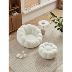 Tristica 3D Fabric Upholstered Accent Chair and Ottoman