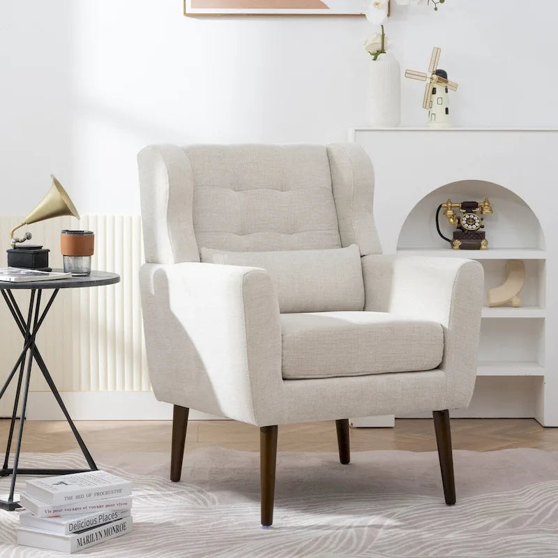 Modern Accent Chair Comfy Reading Chair Lounge Armchair