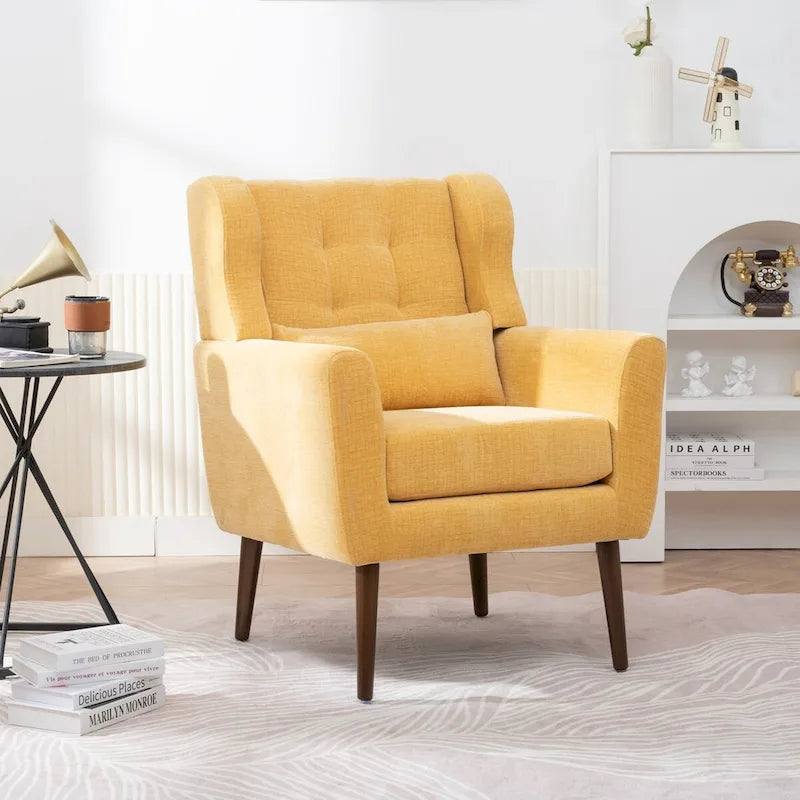 Modern Accent Chair Comfy Reading Chair Lounge Armchair