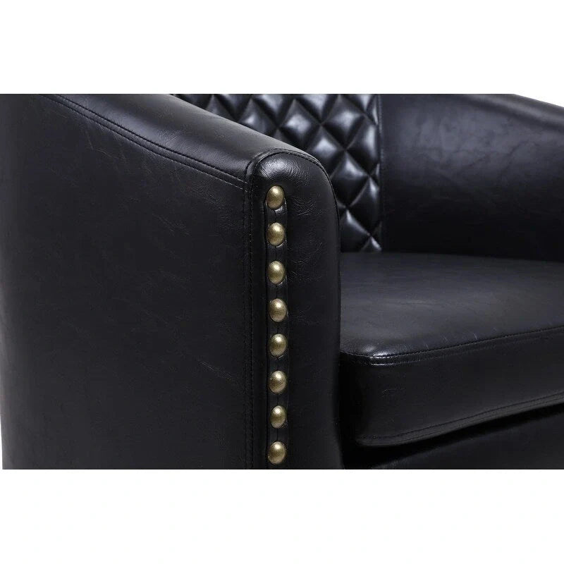 COOLMORE accent Barrel chair living room chair