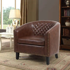 COOLMORE accent Barrel chair living room chair