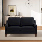 Modern Velvet Loveseat 2 Seater Sofa For Living Room