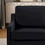 Modern Velvet Loveseat 2 Seater Sofa For Living Room