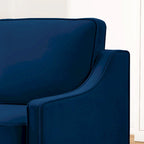 Modern Velvet Loveseat 2 Seater Sofa For Living Room