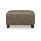 Signature Design by Ashley Navi Fossil Oversized Accent Ottoman