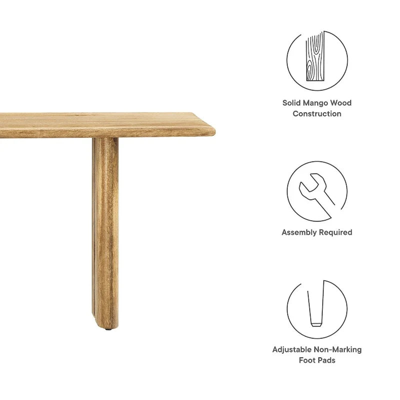 Amistad 58 Wood Bench