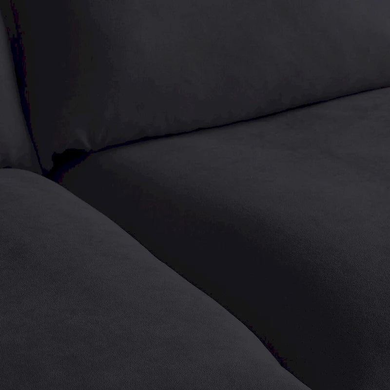163 U-Shaped Convertible Modular Sectional Sofa, Down Filled Comfort Overstuffed Upholstered