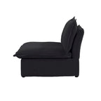 163 U-Shaped Convertible Modular Sectional Sofa, Down Filled Comfort Overstuffed Upholstered