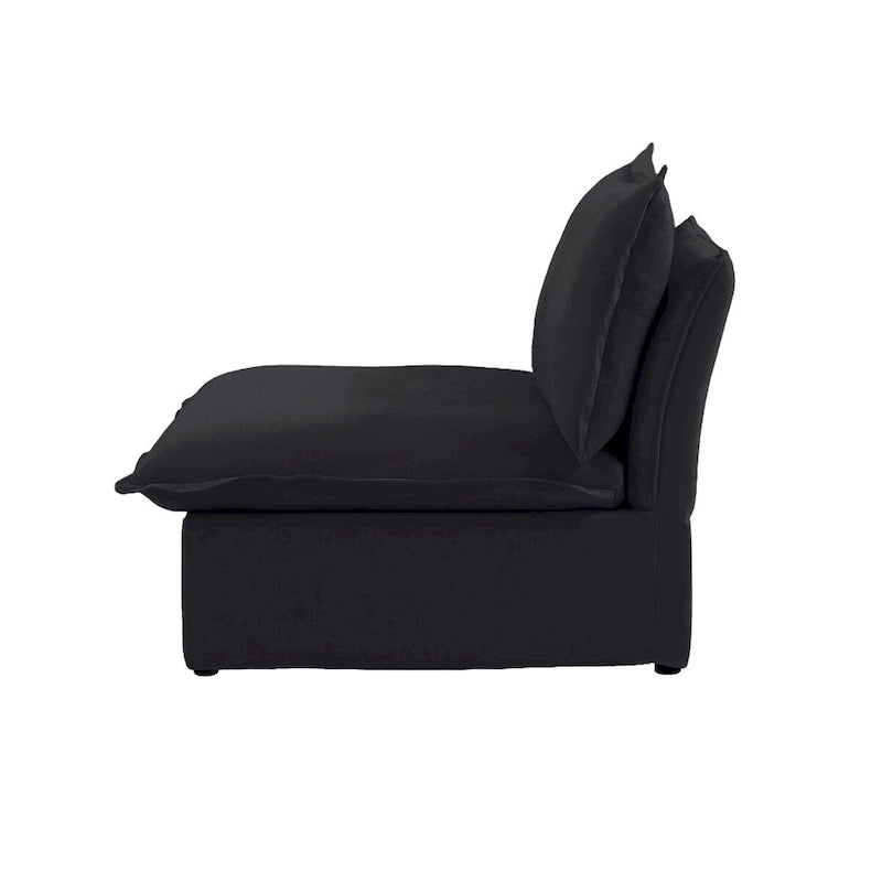 163 U-Shaped Convertible Modular Sectional Sofa, Down Filled Comfort Overstuffed Upholstered