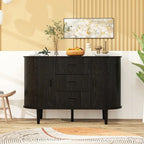 Accent Cabinet with Smoothly Sliding Tambour Doors