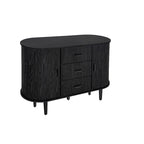 Accent Cabinet with Smoothly Sliding Tambour Doors