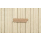 Accent Cabinet with Smoothly Sliding Tambour Doors