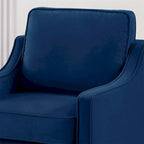 Living Room Single Seat Sofa Chair with Wooden Legs