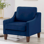 Living Room Single Seat Sofa Chair with Wooden Legs