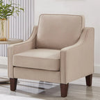 Living Room Single Seat Sofa Chair with Wooden Legs