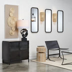 Jamie Young Dylan Wood Round Side Table