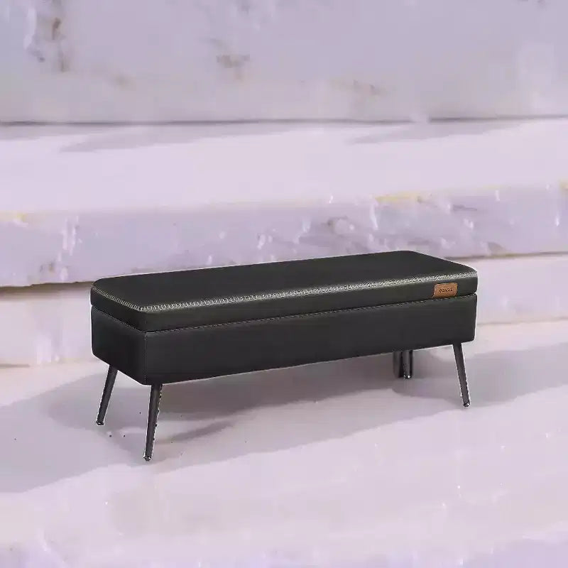 Storage Ottoman Bench, Entryway Bedroom Bench, Storage Bench Safety Hinges, Loads 660 lb