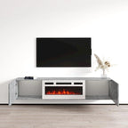 Baja WH-EF Floating Fireplace TV Stand