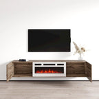 Baja WH-EF Floating Fireplace TV Stand
