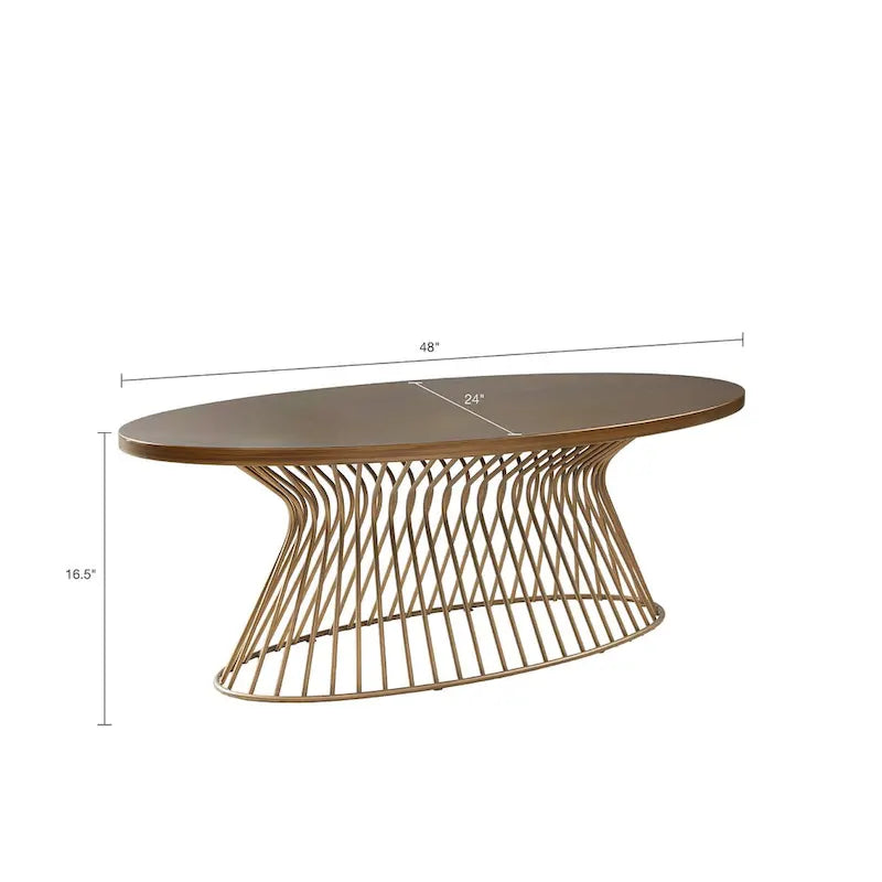 Mercer Coffee TableModern Accent table ,for Living Room Bedroom Studio, Comfy Living Room table Comfy Reading