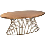 Mercer Coffee TableModern Accent table ,for Living Room Bedroom Studio, Comfy Living Room table Comfy Reading