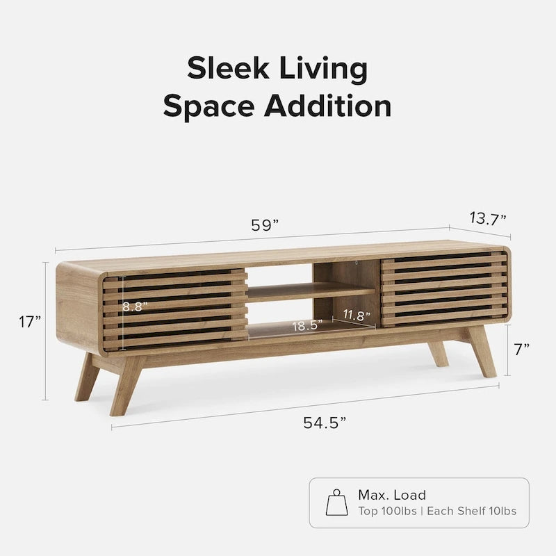 Mopio Ensley 59 Mid-Century Modern TV Stand