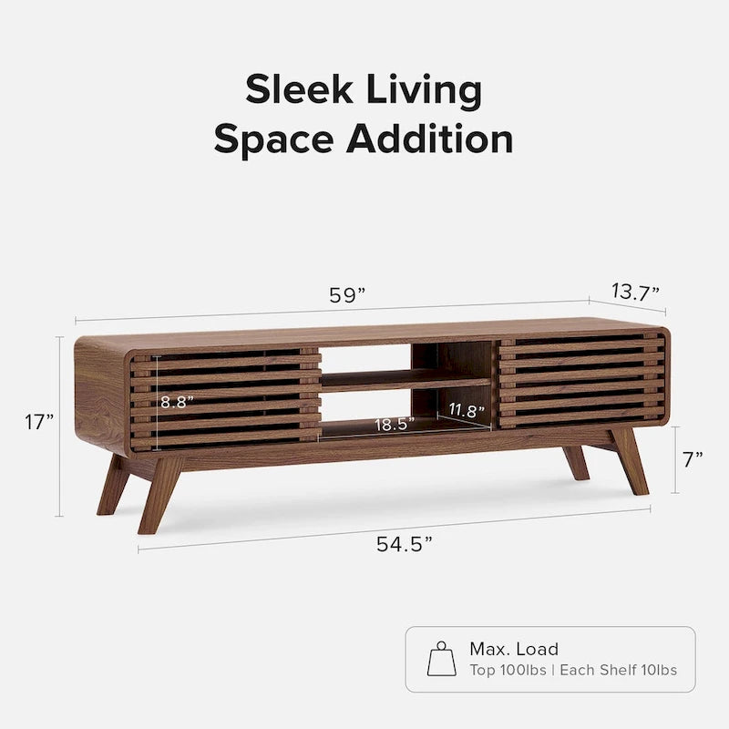 Mopio Ensley 59 Mid-Century Modern TV Stand