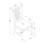 East West Furniture Dining Set- an Oval Dining Table and Wood Seat Chairs, Linen White(Pieces Options)