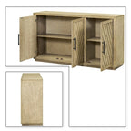 Classic Vintage Wooden Sideboard with Adjustable Internal Shelves