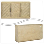 Classic Vintage Wooden Sideboard with Adjustable Internal Shelves