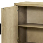 Classic Vintage Wooden Sideboard with Adjustable Internal Shelves