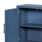 Classic Vintage Wooden Sideboard with Adjustable Internal Shelves