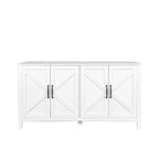 59 Freestanding Storage Cabinet with 4 Doors Buffet/Sideboard