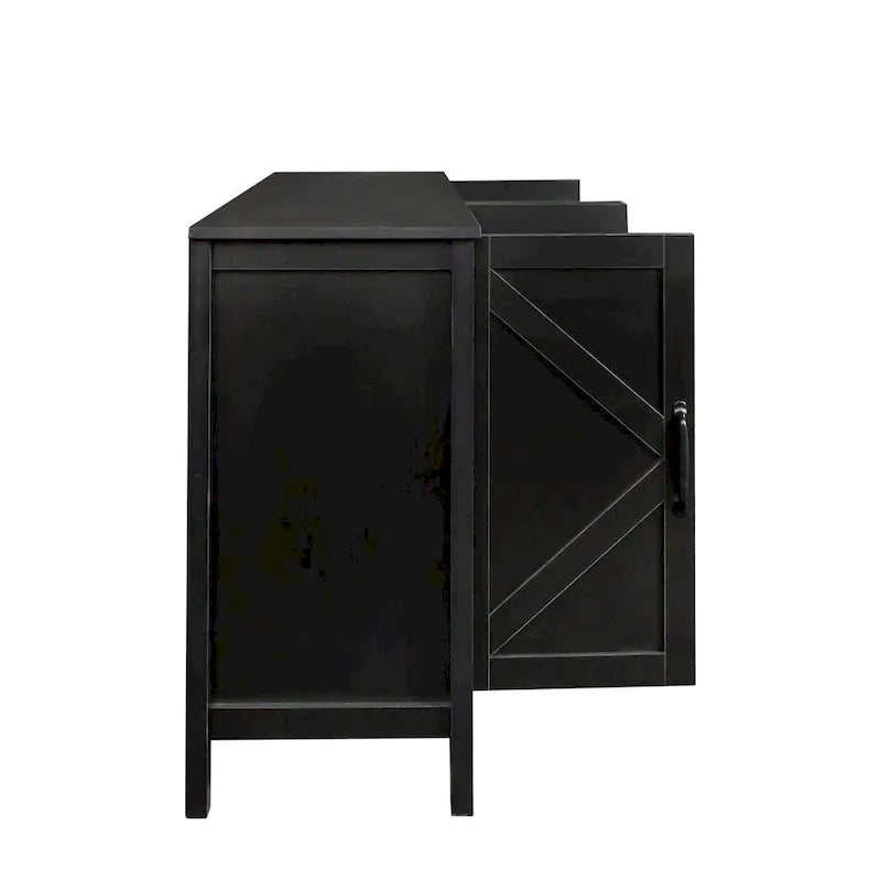 59 Freestanding Storage Cabinet with 4 Doors Buffet/Sideboard