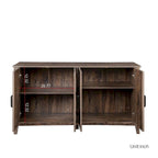 59 Freestanding Storage Cabinet with 4 Doors Buffet/Sideboard