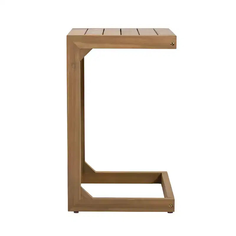 Christopher Knight Home Grein C-shape Acacia End Table