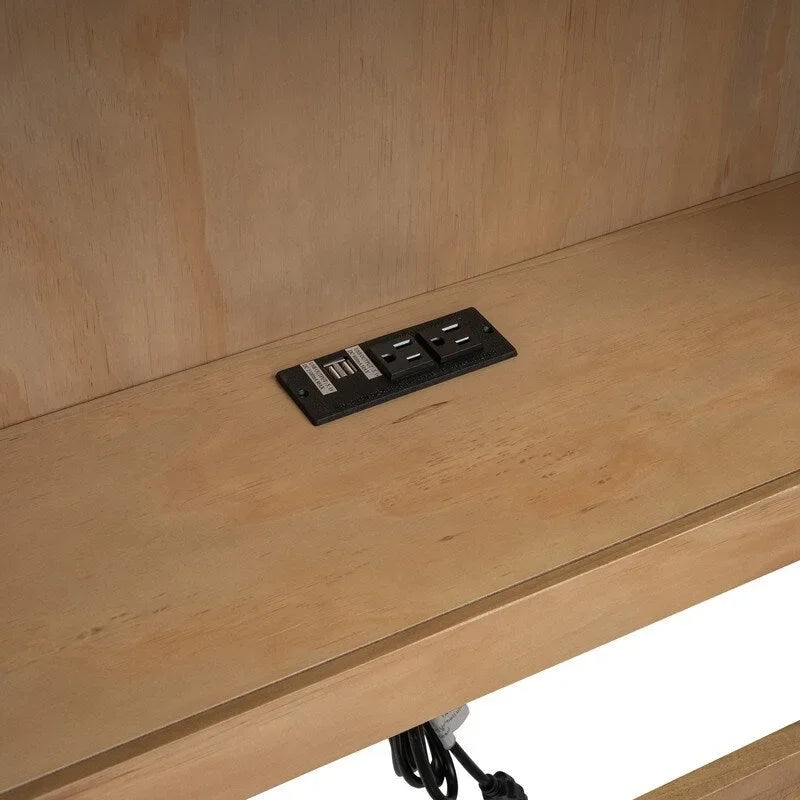 Twin Size Daybed with Trundle, Storage Cabinets and USB Ports