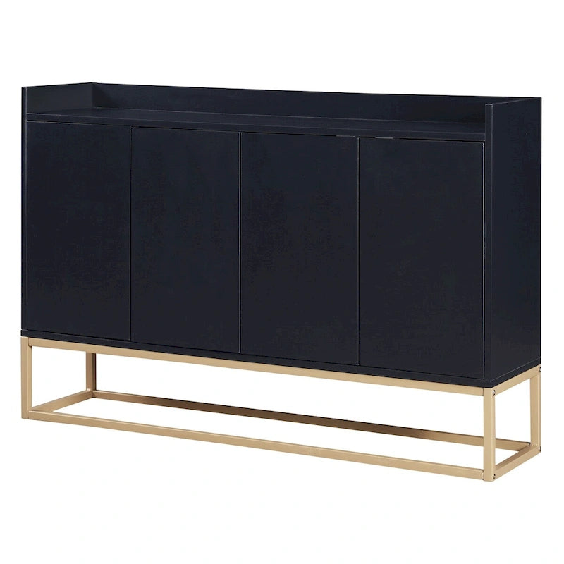 Sideboard Buffet Cabinet with Large Storage Space - 60L x 15.7W x 33.8H