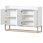 Sideboard Buffet Cabinet with Large Storage Space - 60L x 15.7W x 33.8H