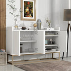 Sideboard Buffet Cabinet with Large Storage Space - 60L x 15.7W x 33.8H