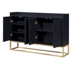 Sideboard Buffet Cabinet with Large Storage Space - 60L x 15.7W x 33.8H