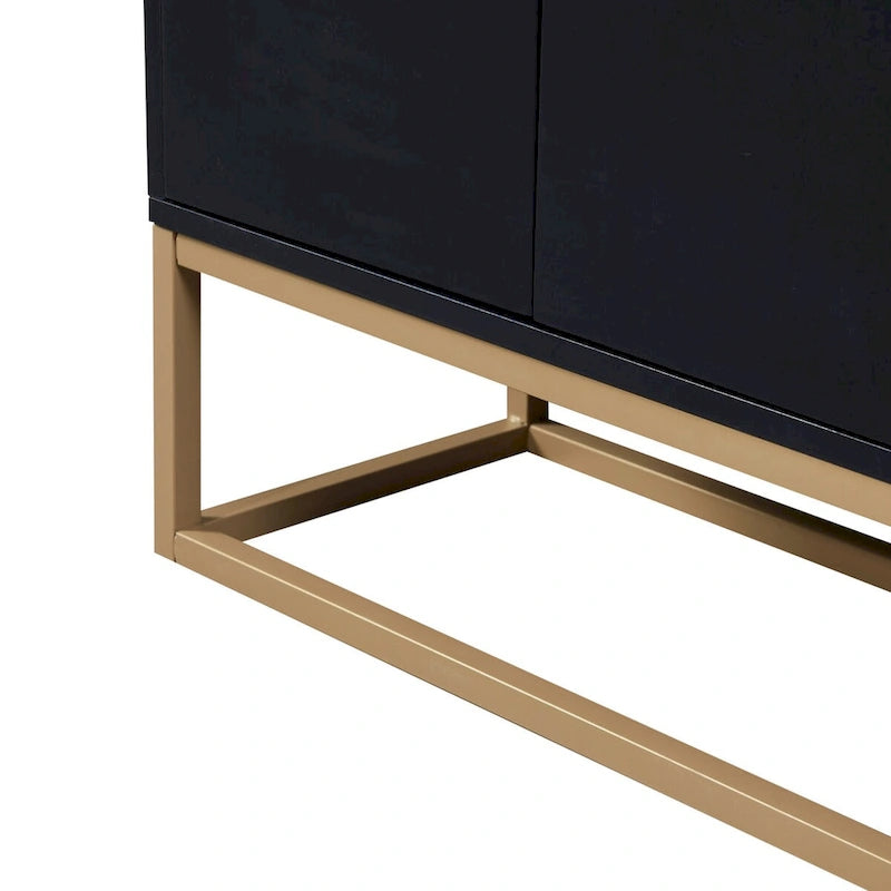 Sideboard Buffet Cabinet with Large Storage Space - 60L x 15.7W x 33.8H
