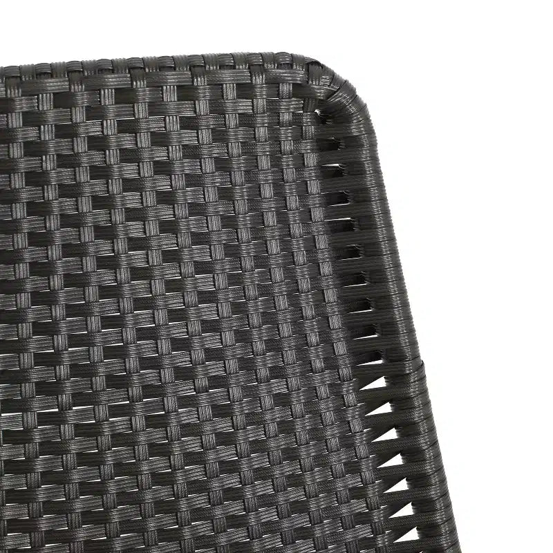Christopher Knight Home Wtroup Rattan Webbing Iron Frame Dining Chair